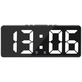 تصویر ساعت رومیزی LED 