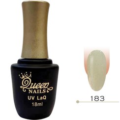 تصویر لاک ژل کوئین نیل (سبز روشن اکلیلی) کد ۱۸3 