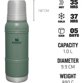 تصویر فلاسک STANLEY مدل آرتیسان ظرفیت 1L اورجینال STANLEY THE ARTISAN THERMAL BOTTLE 1.0L