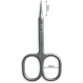 تصویر قیچی مانیکور با تیغه باریک فولادی مدل SP01 سولینگن Solingen SP01 Manicure Scisors