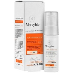 تصویر کرم ضد آفتاب مارگریت SPF30 بی رنگ 50 میل Margritte Sun Protection Face Cream 50ml