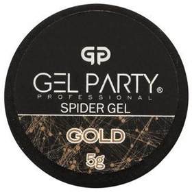 تصویر ژل عنکبوتی ژل پارتی طلایی 5 گرم 