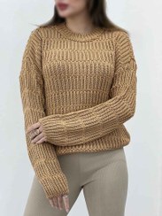 تصویر بافت آستین بلند ترنگ کد 5551 