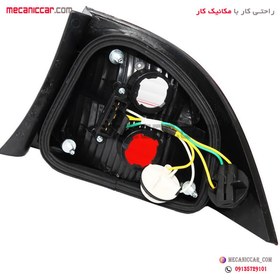 تصویر چراغ خطر روی گلگیر چپ سمند LX lamp