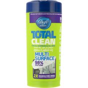 تصویر دستمال مرطوب پاک کننده چند منظوره سطوح دافی بسته ۵۰ ا Dafi Total Clean For All Surfaces Wet Wipes 50pcs Dafi Total Clean For All Surfaces Wet Wipes 50pcs