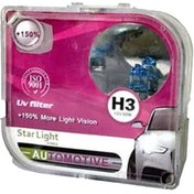 تصویر لامپ سیم دار افزایشی H3 استارلایت 100 درصد 