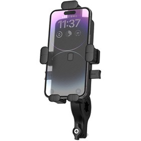 تصویر هولدر موبایل موتور سیکلت و دوچرخه رسیRecci RHO-C30 mobile phone bicycles holder 