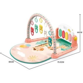 تصویر تشک بازی موزیکال نوزادی پلی جیم 