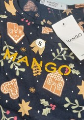 تصویر تیشرت نخی زنانه منگو طرح دار - اسمال S / ۱۵۵۰۰۰ T-shirt Mango