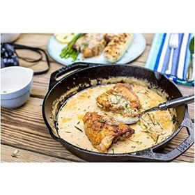 تصویر تابه چدنی لاج مدل L10SKL سایز 12 اینچ Lodge L10SKL Cast Iron Pan 12"