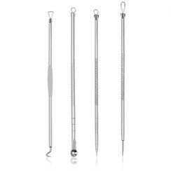 تصویر پیلینگ میله کومدون چهار تیکه - ابزار حرفه‌ای حذف جوش و آکنه 