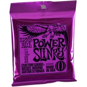 تصویر سیم گیتار الکتریک Ernie ball مدل Power Slinky اصلی