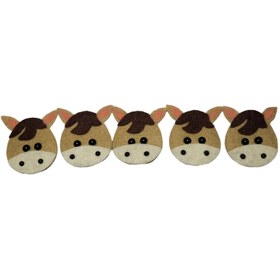 تصویر سرمدادی طرح اسب 