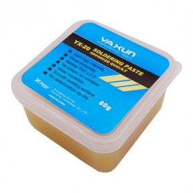 تصویر خمیر فلکس کاسه ای Yaxun YX-20 80g بسته 10 عددی Yaxun YX-20 Soldering oil 10 Pcs