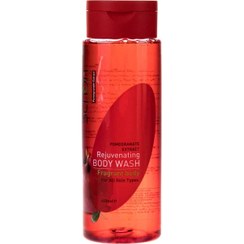 تصویر شامپو بدن شون با عصاره انار شون 420 میلی لیتر pomegranate rejuvenating body wash