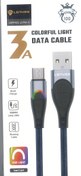 تصویر کابل تبدیل USB3.0 به Type C لنیز مدل LC941-C Lenyes LC941-C Colorful Light Data Cable USB3.0 to Type C