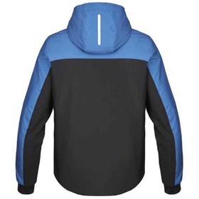 تصویر کاپشن موتورسوار سیاه مردانه و زنانه موتور ژاکت Hoodie H2Out Ii آبی اسپیدی Spidi 