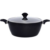 تصویر قابلمه ام جی اس سایز 32 فورج مشکی 