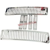 تصویر ست توری زیر شیشه و هواکش ستون نیسان استیل اصلی 