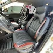 تصویر روکش صندلی خودرو ایران خودرو طرح پلاس چرم 