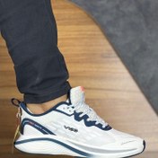 تصویر کفش مردانه ویکو مدل R3210 رنگ مشکی و سفید 