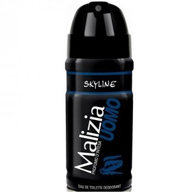 تصویر اسپری بدن مردانه مالیزیا مدل Skyline _ حجم 150ml 