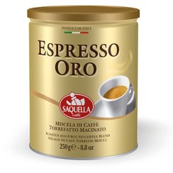 تصویر پودر قهوه اسپرسو اورو ساکوئلا 250گرم-Espresso Oro 