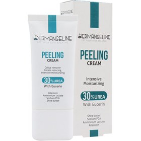 تصویر کرم لایه بردار حاوی اوسرین و اوره 30 درصد درم انجلین 50 میلی لیتر Dermangeline Peeling Cream 30 Percent Urea with Eucerin 50ml