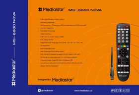 تصویر رسیور مدیا استار۸۸۰۰نوا Media star 8800 nova