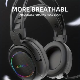 تصویر هدفون گیمینگ ZIDLI مدل L4 ZIDLI L4 Wired Gaming Headset