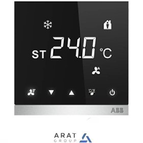 تصویر ترموستات هوشمند با صفحه نمایش مدل Knx برند ABB 