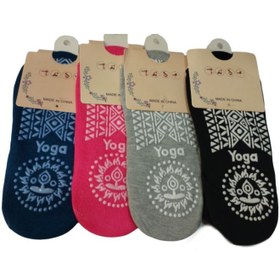 تصویر جوراب پیلاتس و یوگا 