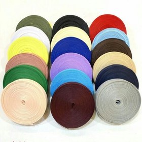 تصویر نوار گان (رنگ انتخابی)(یک حلقه)(وزن حدود 325 گرم و متراژ حدود 165) 