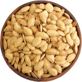 تصویر تخمه کدو گوشتی دو آتیشه شور - 1 کیلوگرم 