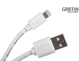 تصویر کابل شارژ آیفون Griffin با طول 3 متر 