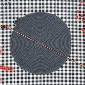 تصویر تال اسپون 40 سانت استیل ته گرد رُز گلد( یک عددی) 