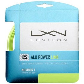 تصویر زه ست تنیس لوکسیلون ALU Power – Lime 