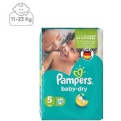 تصویر پوشک پمپرز مدل Baby Dry سایز 5 بسته 39 عددی 