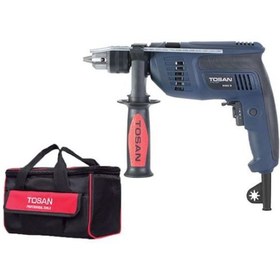 تصویر دریل13 میلیمتری ضربه ای(چکشی) توسن مدل 0022DBX 750 W hammer drill, Tosan model 0022DBX