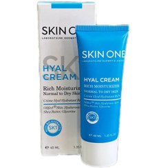 تصویر کرم آبرسان پوست‌های خشک اسکین وان | مرطوب‌کننده و تغذیه‌کننده قوی Skin One Moisturizing Cream for Dry Skin | Intense Hydration and Nourishment