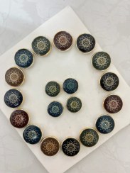 تصویر مگنت روسری طرح سنتی 