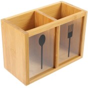 تصویر جاقاشقی بامبو ظروف بامبو