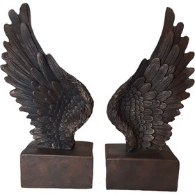 تصویر نگهدارنده کتاب طرح بال فرشته مجموعه ۲ عددی 