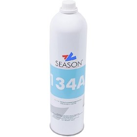 تصویر گاز R134a برند سیزن 950 گرم خالص season R134a Gas can