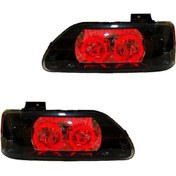 تصویر چراغ جلو اسپرت بی ام دبلیو مدل Bmw-3D قرمز داخل مشکی 