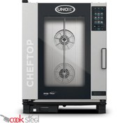 تصویر فر کامبی 10 سینی UNOX سری CHEFTOP - گازسوز 