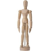 تصویر آدمک چوبی طراحی سایز 14 سانتیمتر (manikin male 5.5in) 