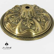 تصویر درب طوقه ایتالیا 14 سانت با آبکاری آنتیک چینی 