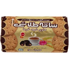 تصویر بیسکویت ساقه طلایی مینو حاوی شهد خرما وزن ۲۰۰ گرم 