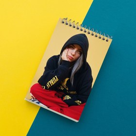 تصویر دفتر یادداشت بیلی آیلیش Billie Eilish 